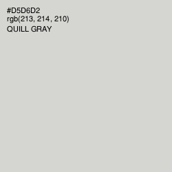 #D5D6D2 - Quill Gray Color Image